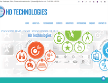 Tablet Screenshot of hdtechno.com